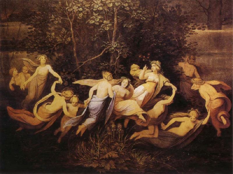 Moritz von Schwind Fairy Dance in the Alder Grove